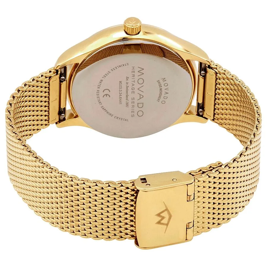 Movado Heritage Mother of Pearl Dial Ladies Watch 3650089
