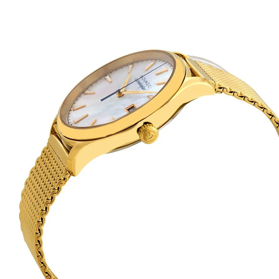 Movado Heritage Mother of Pearl Dial Ladies Watch 3650089