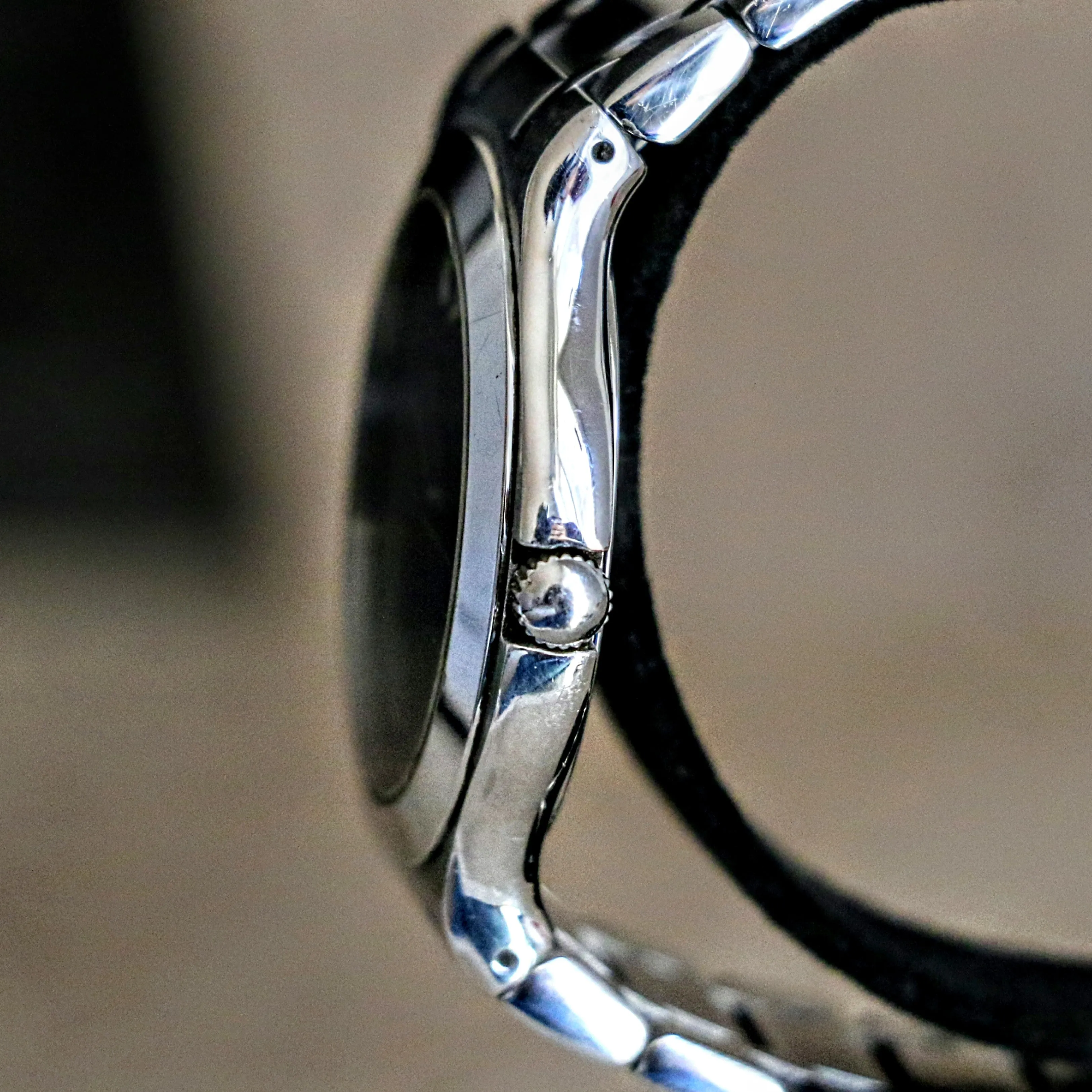 MOVADO Museum Wristwatch Blue Dial Swiss Quartz Watch