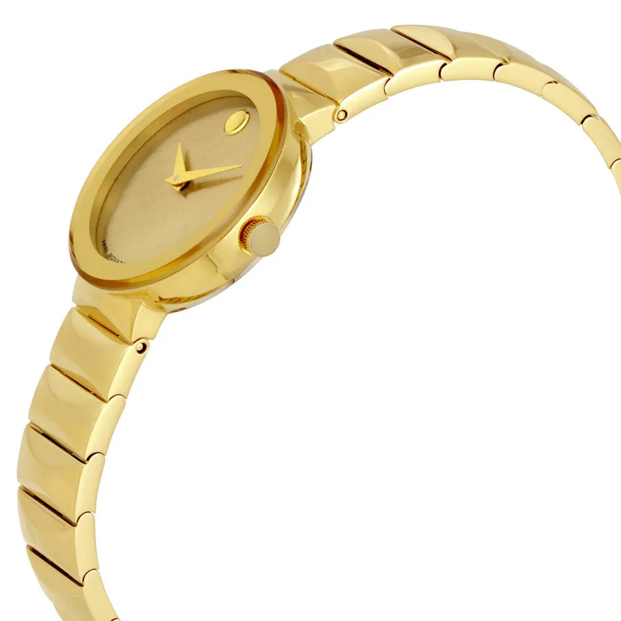 Movado Sapphire Mother of Pearl Ladies Watch 0607049