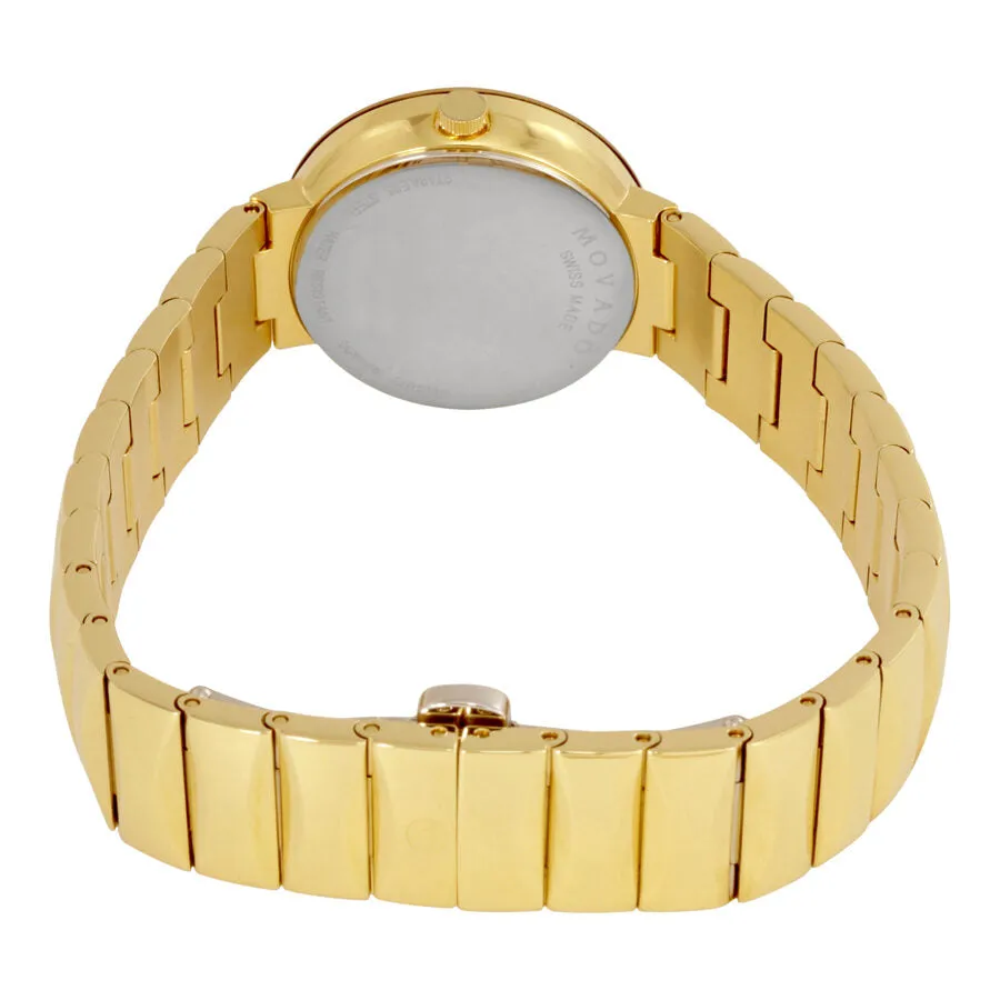 Movado Sapphire Mother of Pearl Ladies Watch 0607049