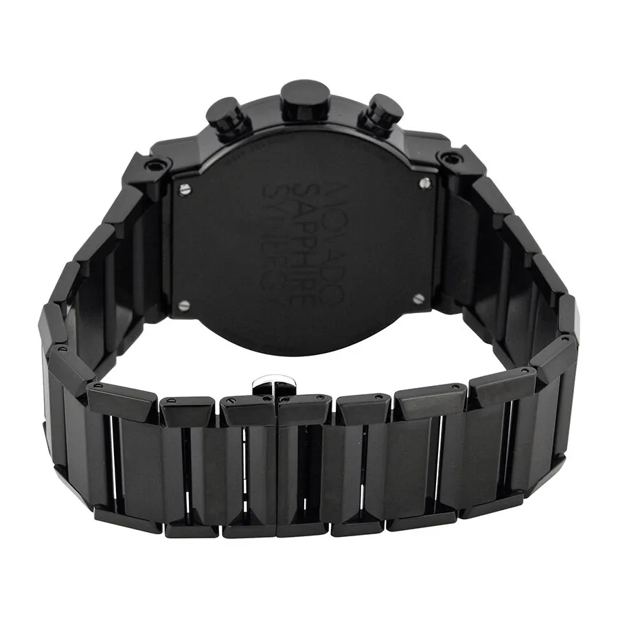 Movado Sapphire Synergy Black Dial Men's Watch 0606801
