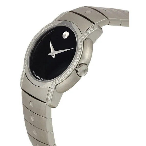 Movado SL Steel Diamond Ladies Watch 0605705