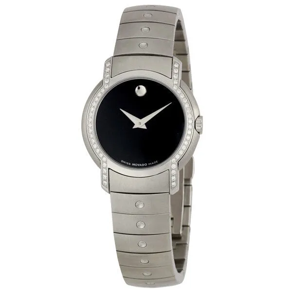 Movado SL Steel Diamond Ladies Watch 0605705