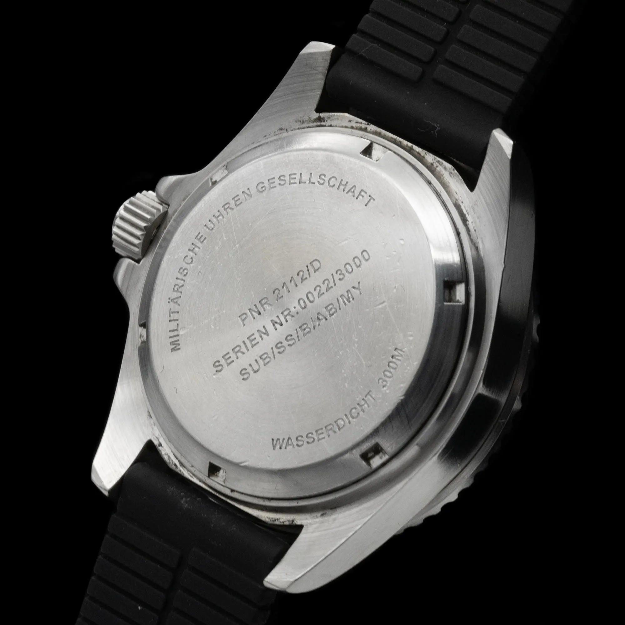 MWC - 21 Jewel 300m Automatic Military Diver SUB/SS/B/AB/MY
