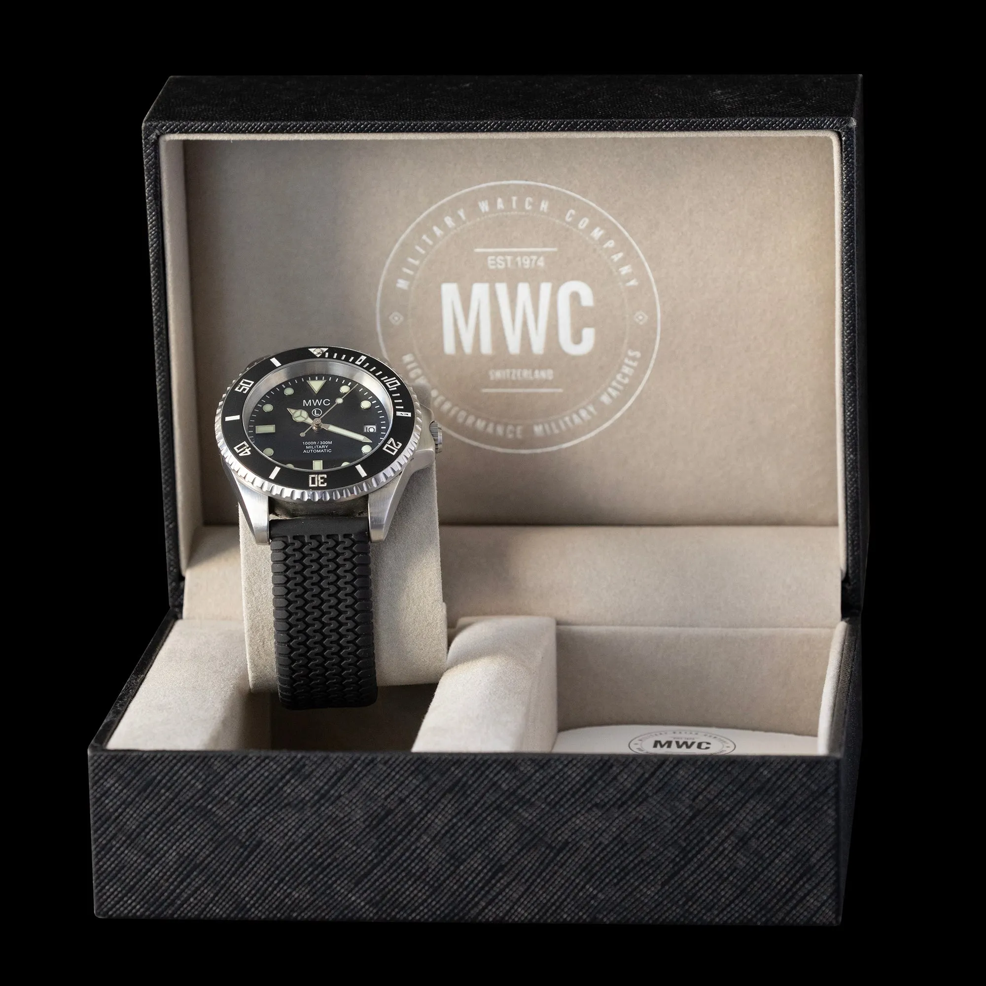 MWC - 21 Jewel 300m Automatic Military Diver SUB/SS/B/AB/MY