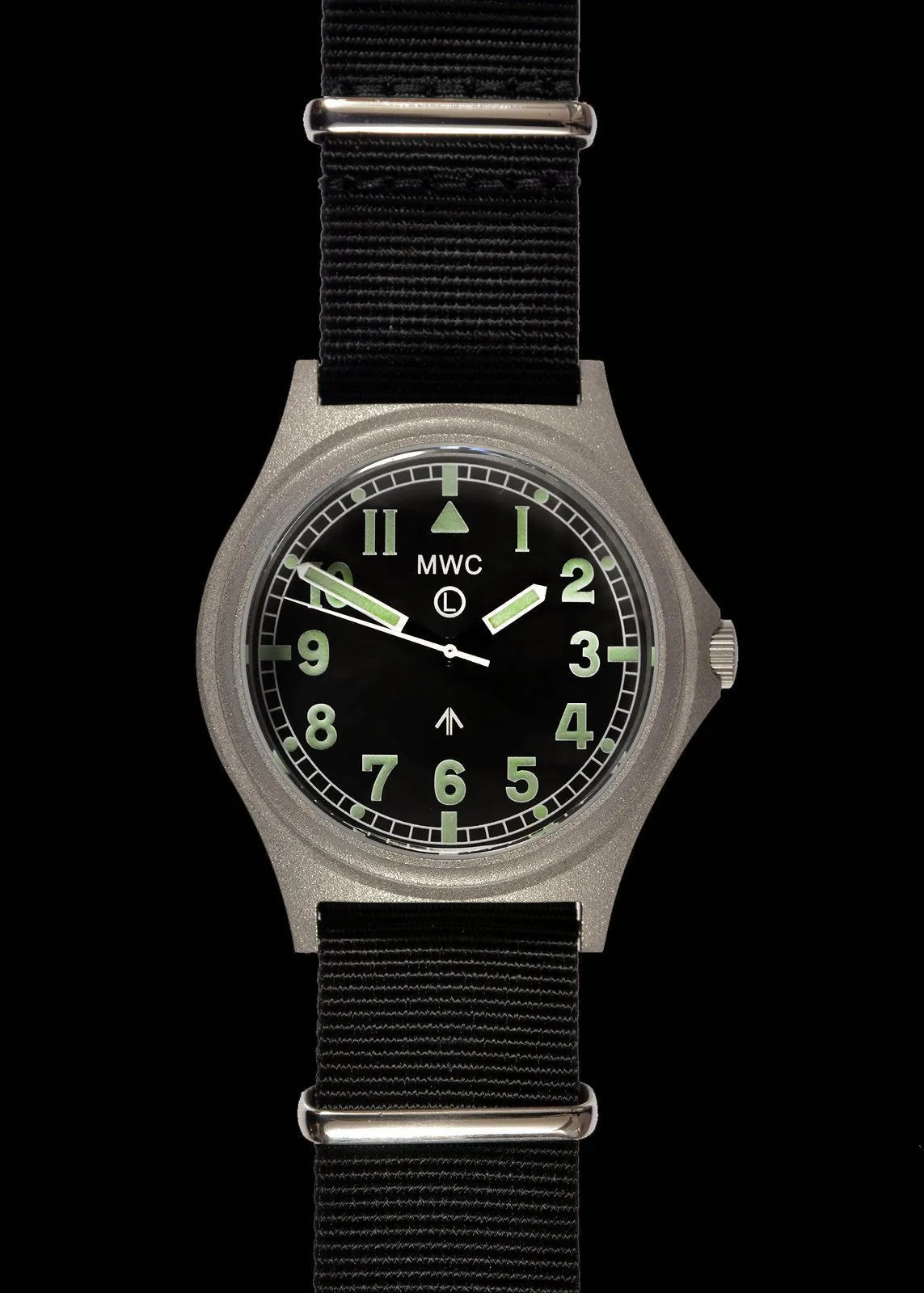 MWC G10 300m / 1000ft Water resistant Stainless Steel Military Watch with Sapphire Crystal (Non Date)