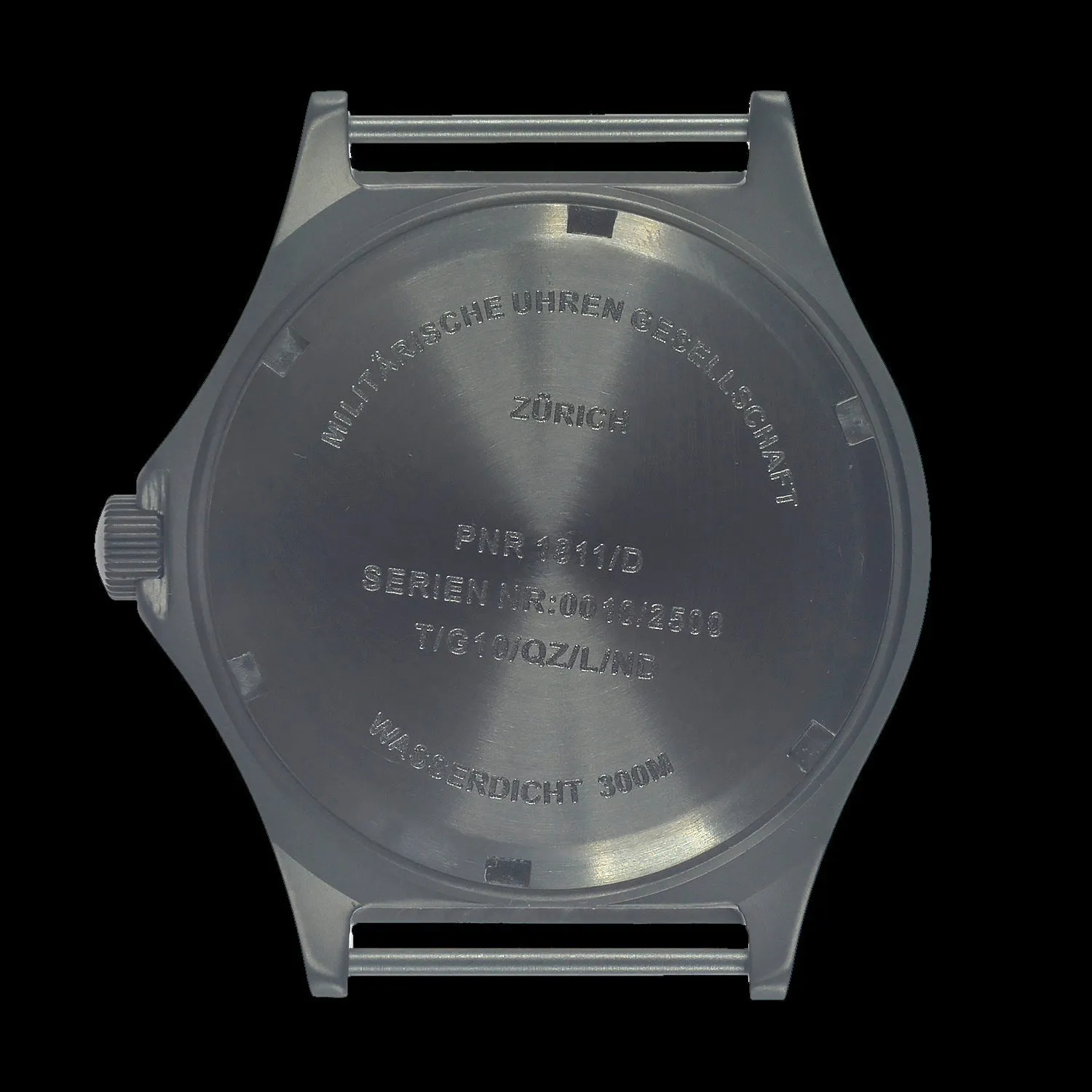 MWC Titanium General Service Watch, 300m Water Resistant, 10 Year Battery Life, Luminova, Sapphire Crystal and 12 Dial Format (Non Date Version)