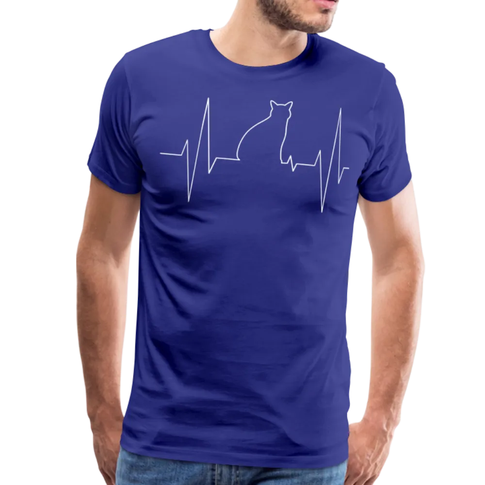My Heart Beats For My Cat III | Men's Premium T-Shirt
