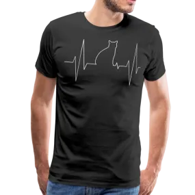 My Heart Beats For My Cat III | Men's Premium T-Shirt