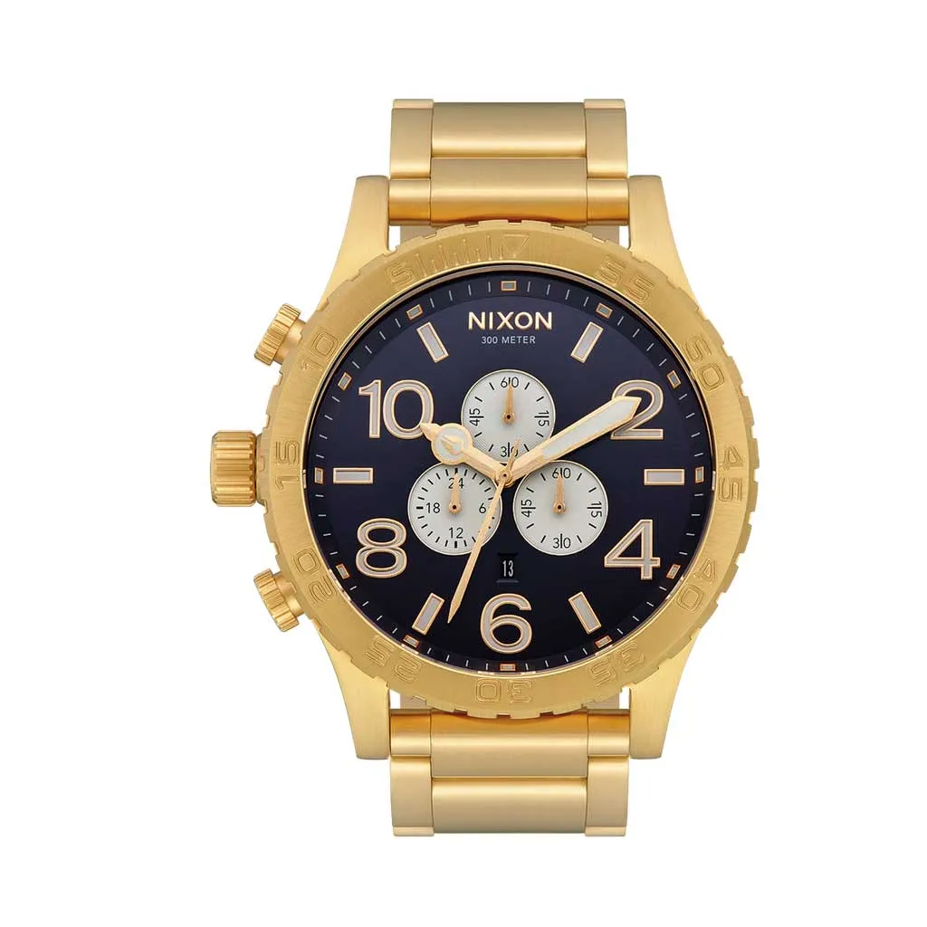Nixon 51-30 Chrono - Gold/Indigo