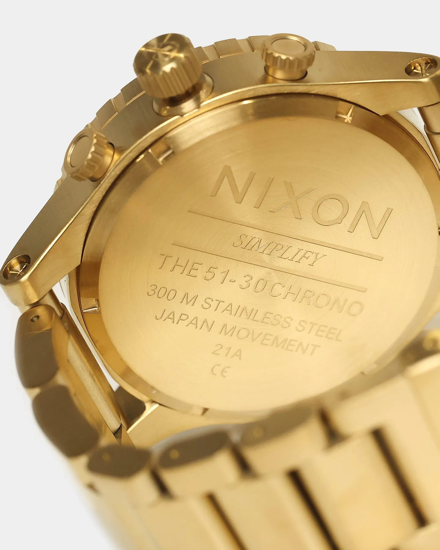 Nixon Men's 51-30 Chrono Gold/Green