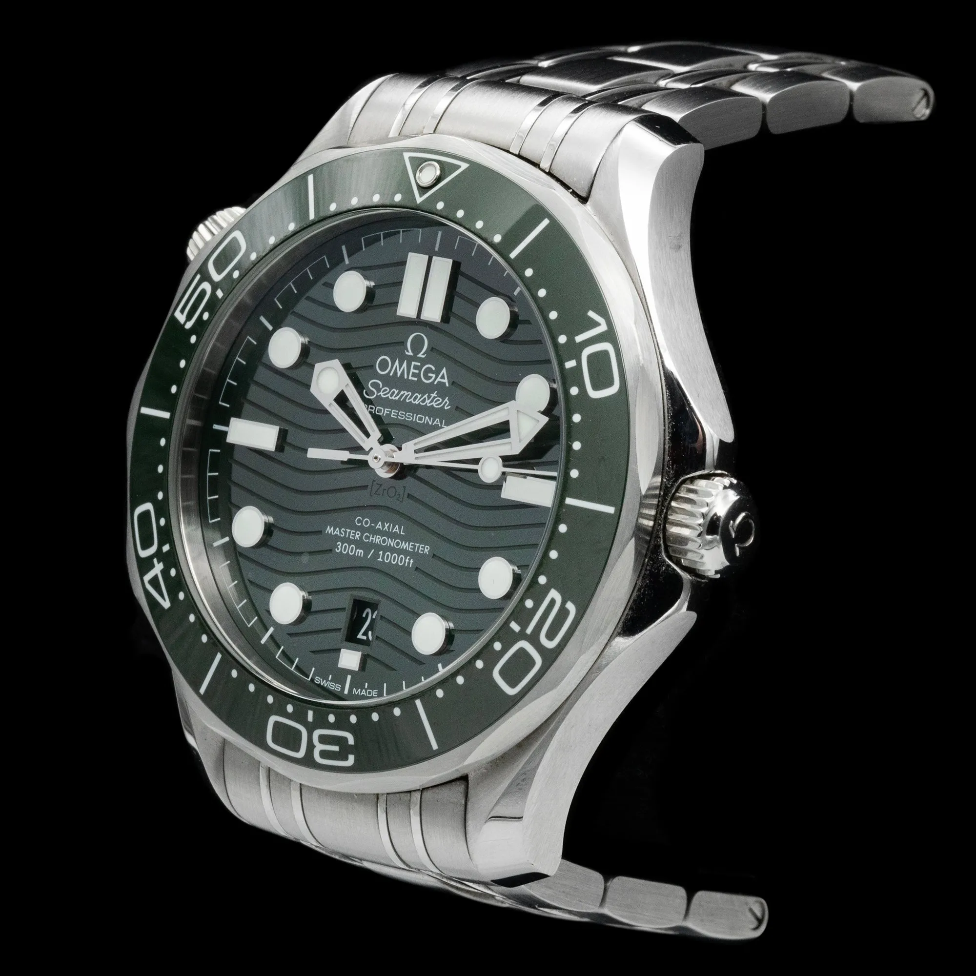 Omega - 2023 Seamaster Diver 300 'Green' 210.30.42.20.10.001