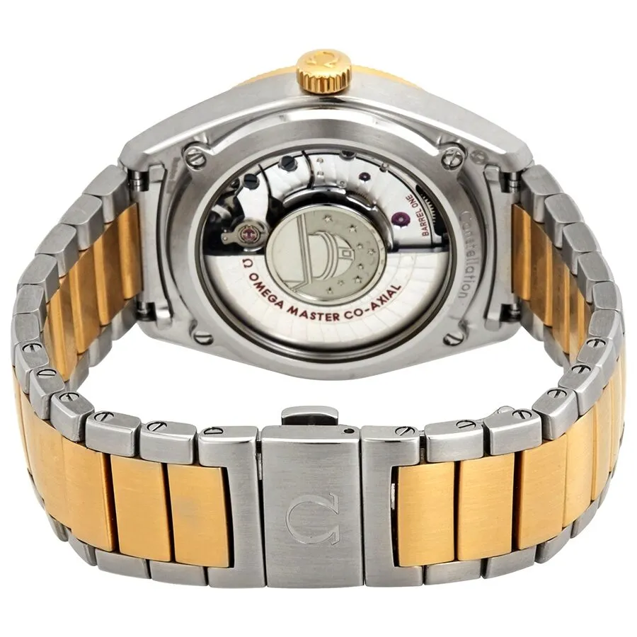 Omega Constellation Globemaster Automatic Men's Steel and 18K Yellow Gold Watch 130.20.39.21.02.001
