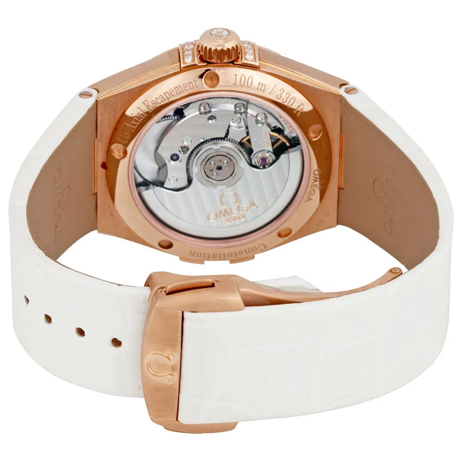 Omega Constellation Mother of Pearl Diamond Dial Ladies Watch 123.58.35.20.55.001