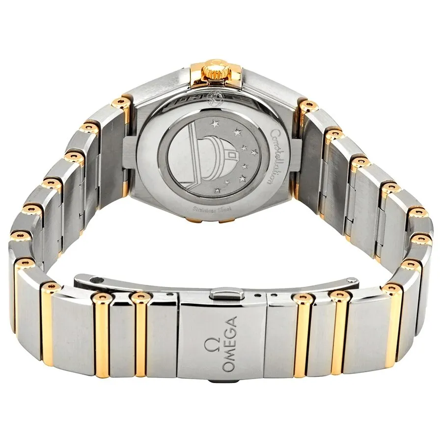 Omega Constellation White Mother of Pearl Dial Ladies Steel and 18kt Yellow Gold Ladies Watch 131.20.25.60.05.002