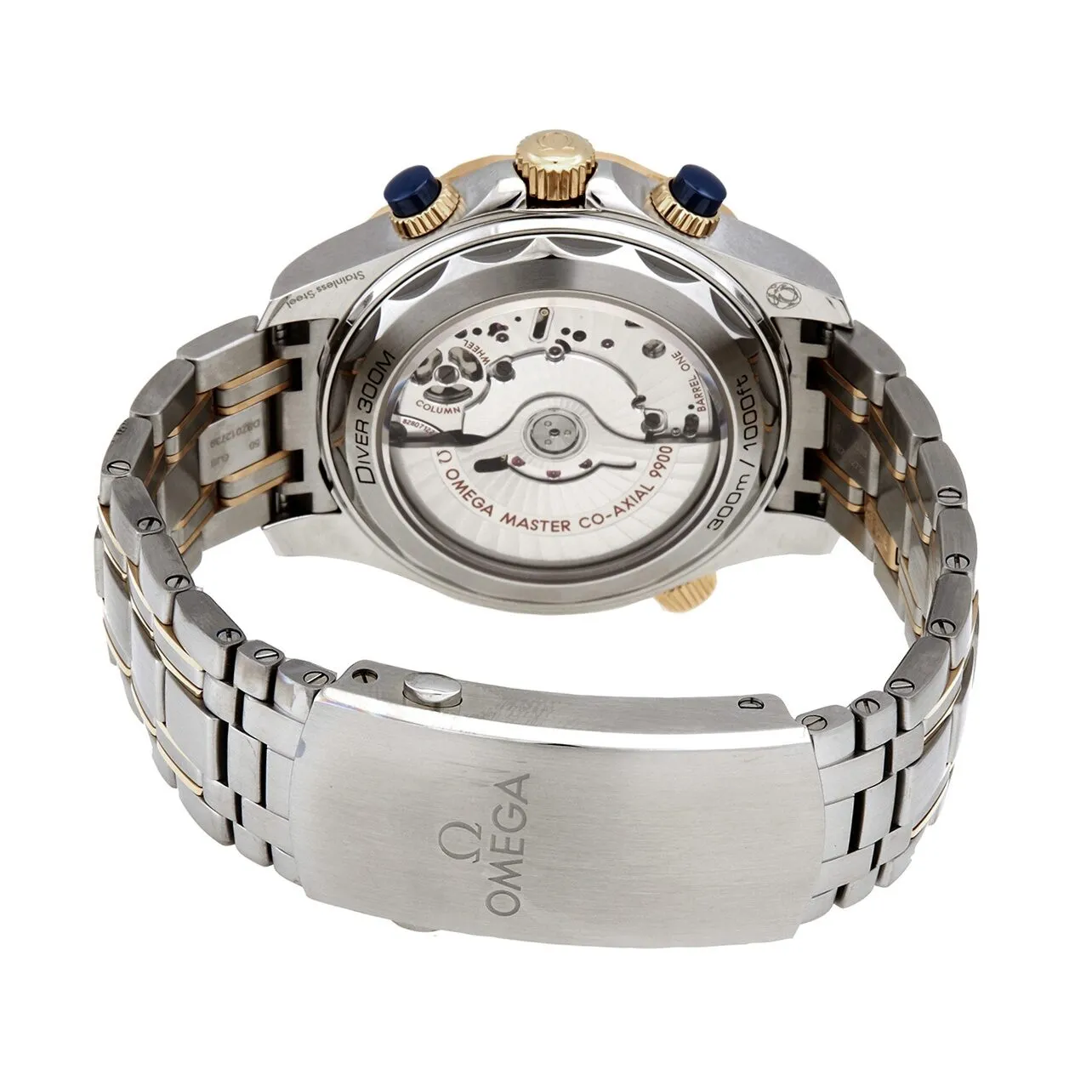 Omega Seamaster Diver 300m Co-Axial Master Chronograph Automatic Chronometer Watch 210.20.44.51.03.001