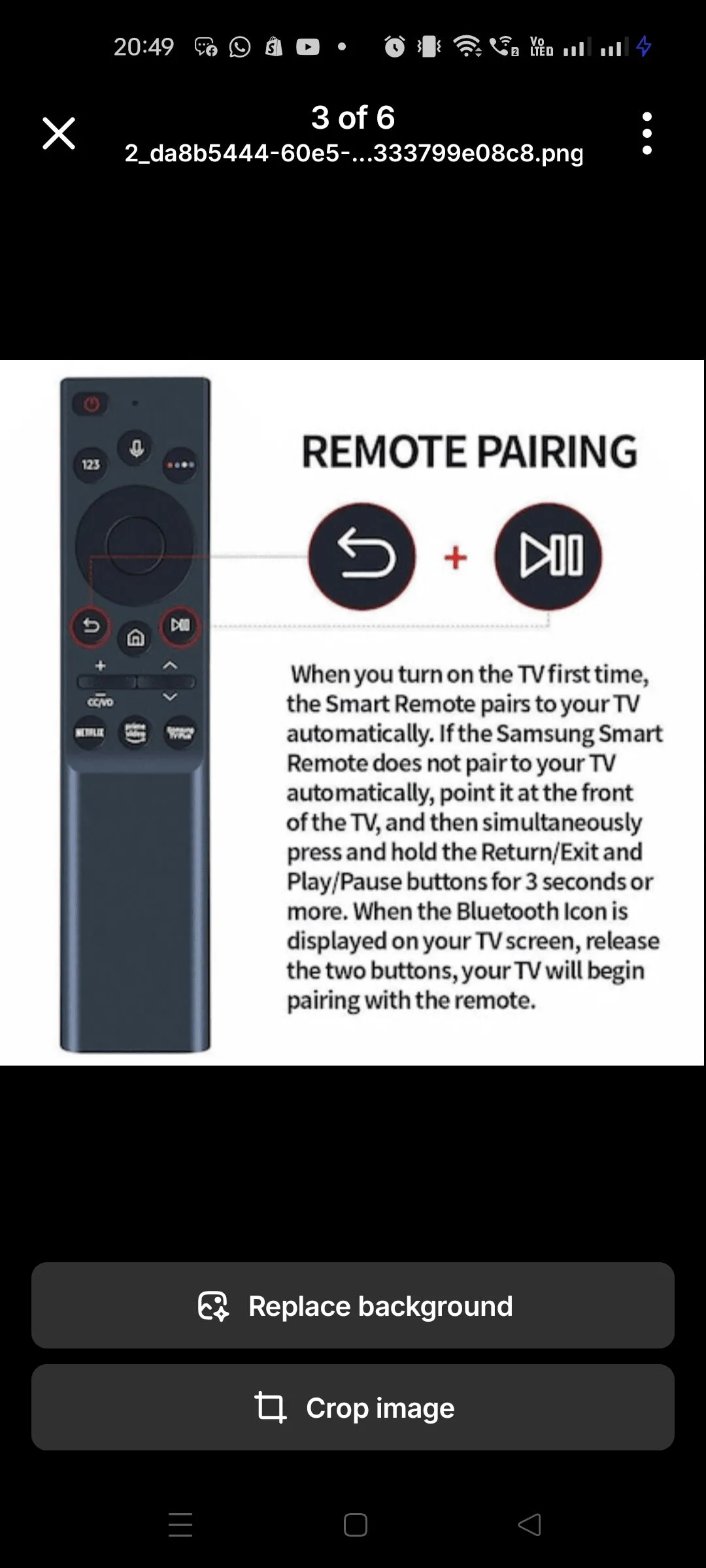 Original Samsung Smart TV Remote Control with Voice Commands | Buy Voice-Enabled Remote Online & Replacement Options in India  Samsung tv plus and Netflix and Disney  hotstar and prime video