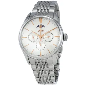 Oris Artelier Automatic Moon Phase GMT Men's Watch 01 781 7729 4031-07 8 21 79