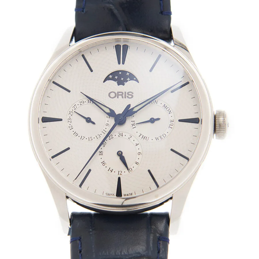 Oris Artelier Complication Automatic Silver Dial Unisex Watch 781 7729 4051 5 21 66FC