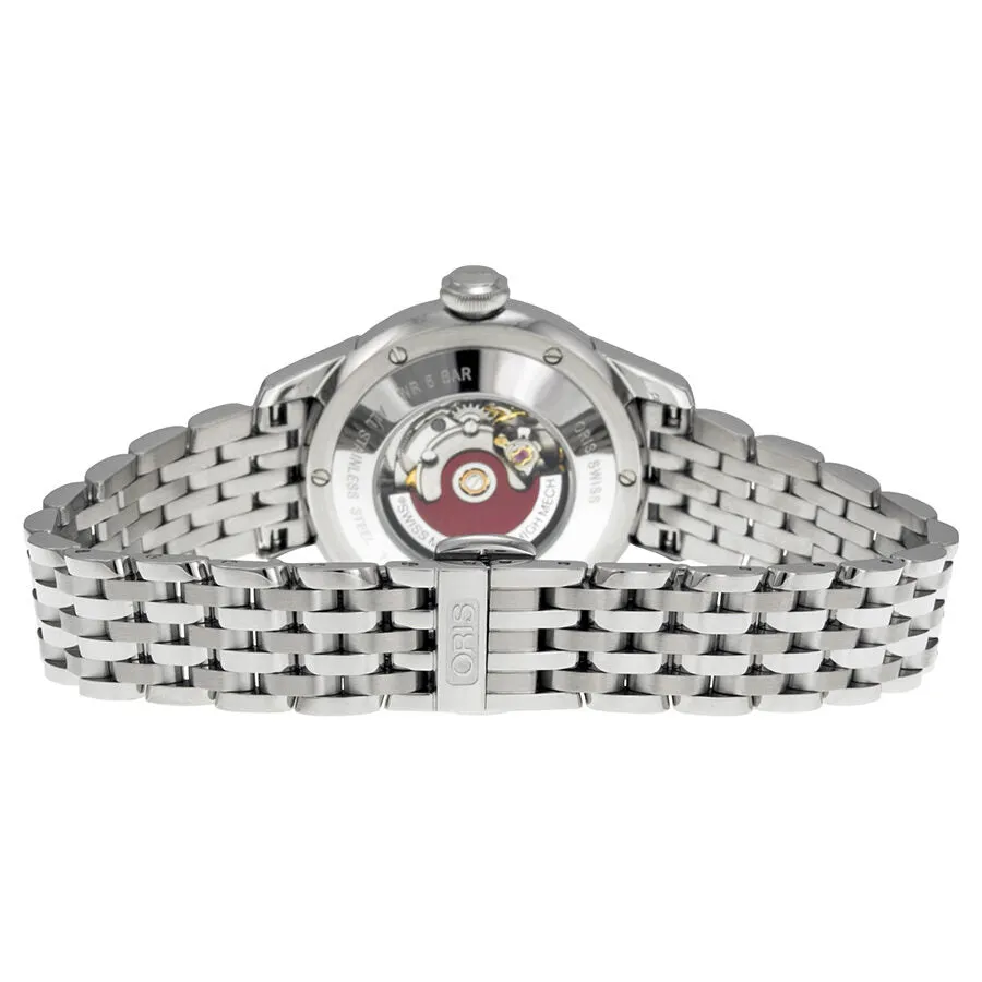 Oris Artelier Date Automatic Mother Of Pearl Diamond Dial Stainless Steel Ladies Watch 01 561 7687 4091-07 8 14 77