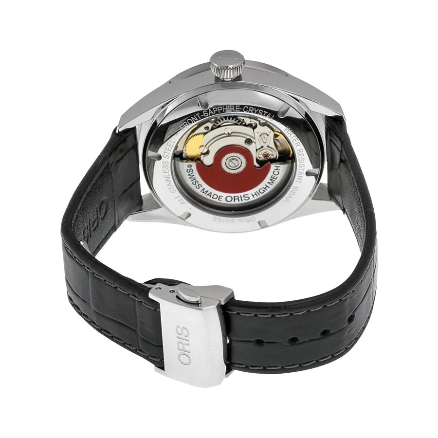 Oris Artix Automatic Black Dial Black Leather Men's Watch 733-7713-4034LS 01 733 7713 4034-07 5 19 81FC