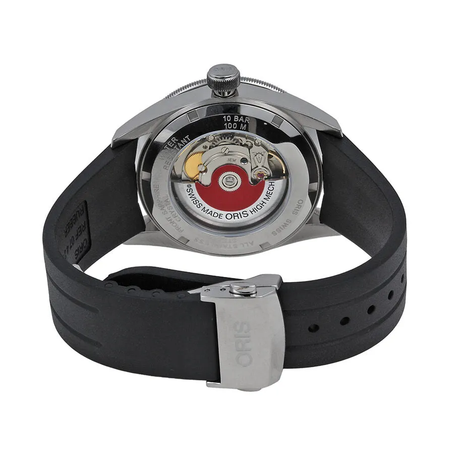 Oris Artix GT Day Date Black Dial Automatic Rubber Strap Men's Watch 735-7662-4154RS 01 735 7662 4154-07 4 21 20FC