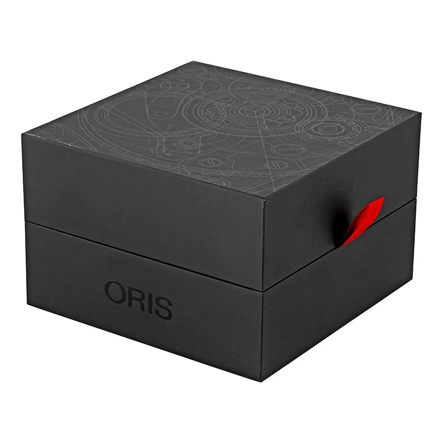 Oris Artix GT Day Date Black Dial Automatic Rubber Strap Men's Watch 735-7662-4154RS 01 735 7662 4154-07 4 21 20FC