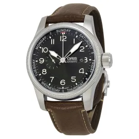 Oris Big Crown Small Second Pointer Day Automatic Black Dial Men's Watch 745-7629-4064LS