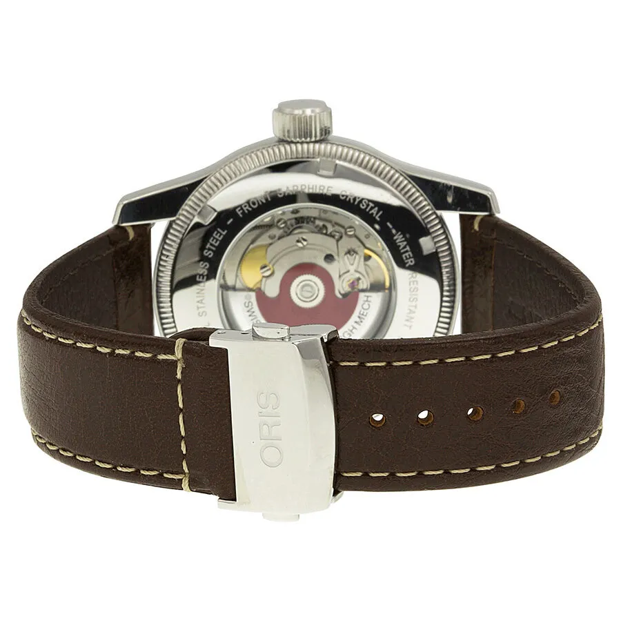Oris Big Crown Small Second Pointer Day Automatic Black Dial Men's Watch 745-7629-4064LS