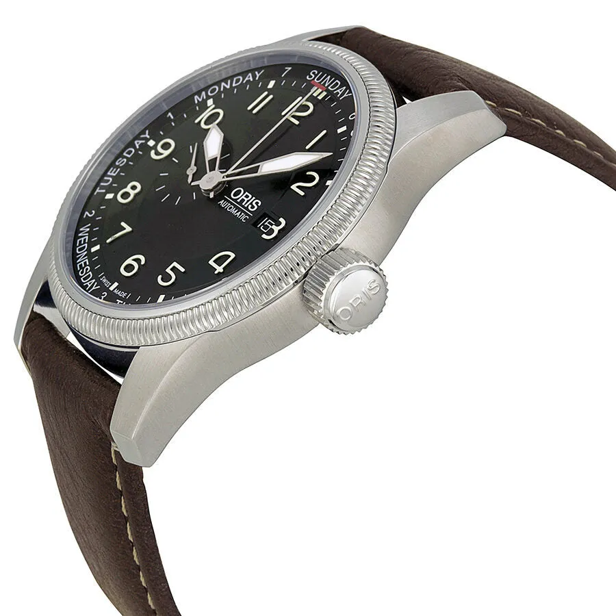 Oris Big Crown Small Second Pointer Day Automatic Black Dial Men's Watch 745-7629-4064LS