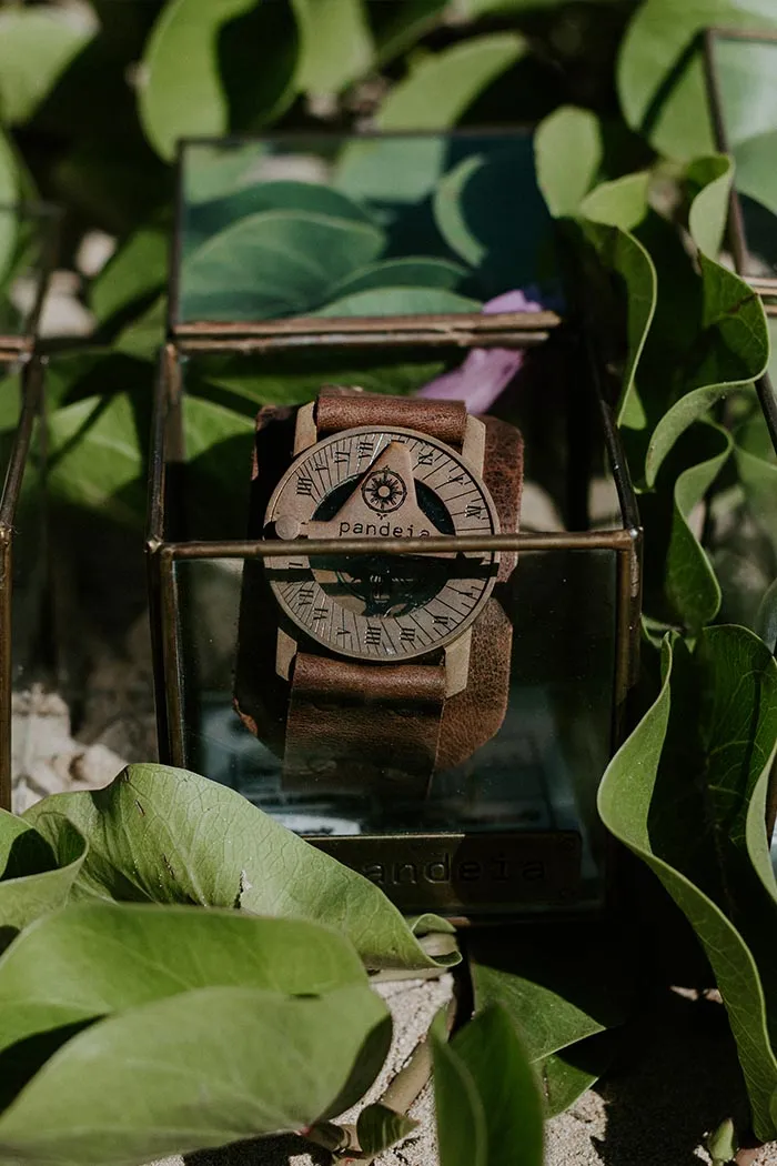 Pandeia Sundial Compass Watch - Kane Totem