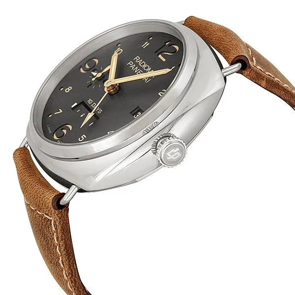 Panerai Radiomir Brown Dial Brown Leather Men's Watch PAM00391