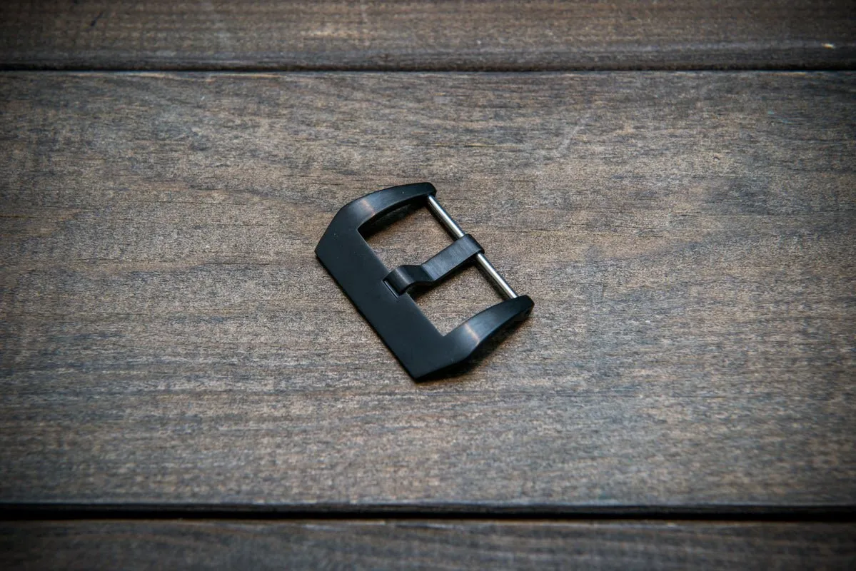 Panerai style stainless steel buckle (silver, matte, black, matte gold) 18 mm, 20 mm,  22 mm, 24 mm, 26 mm