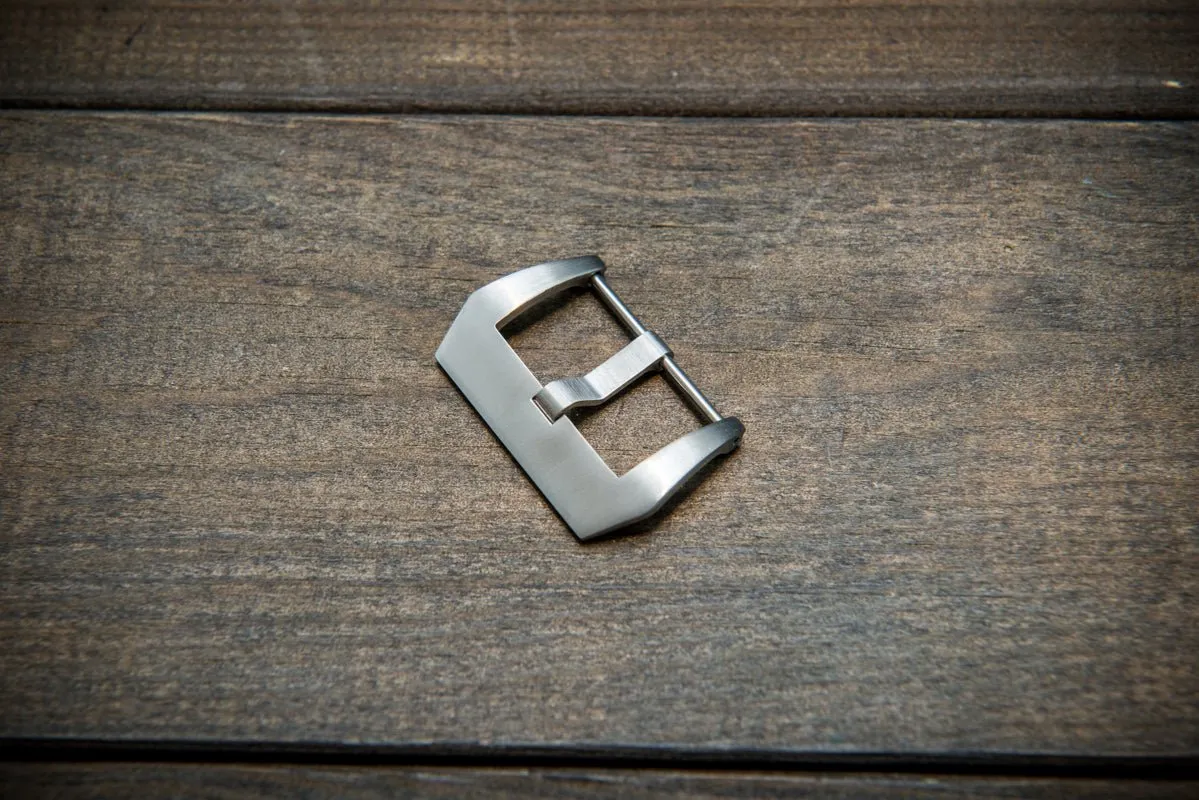 Panerai style stainless steel buckle (silver, matte, black, matte gold) 18 mm, 20 mm,  22 mm, 24 mm, 26 mm