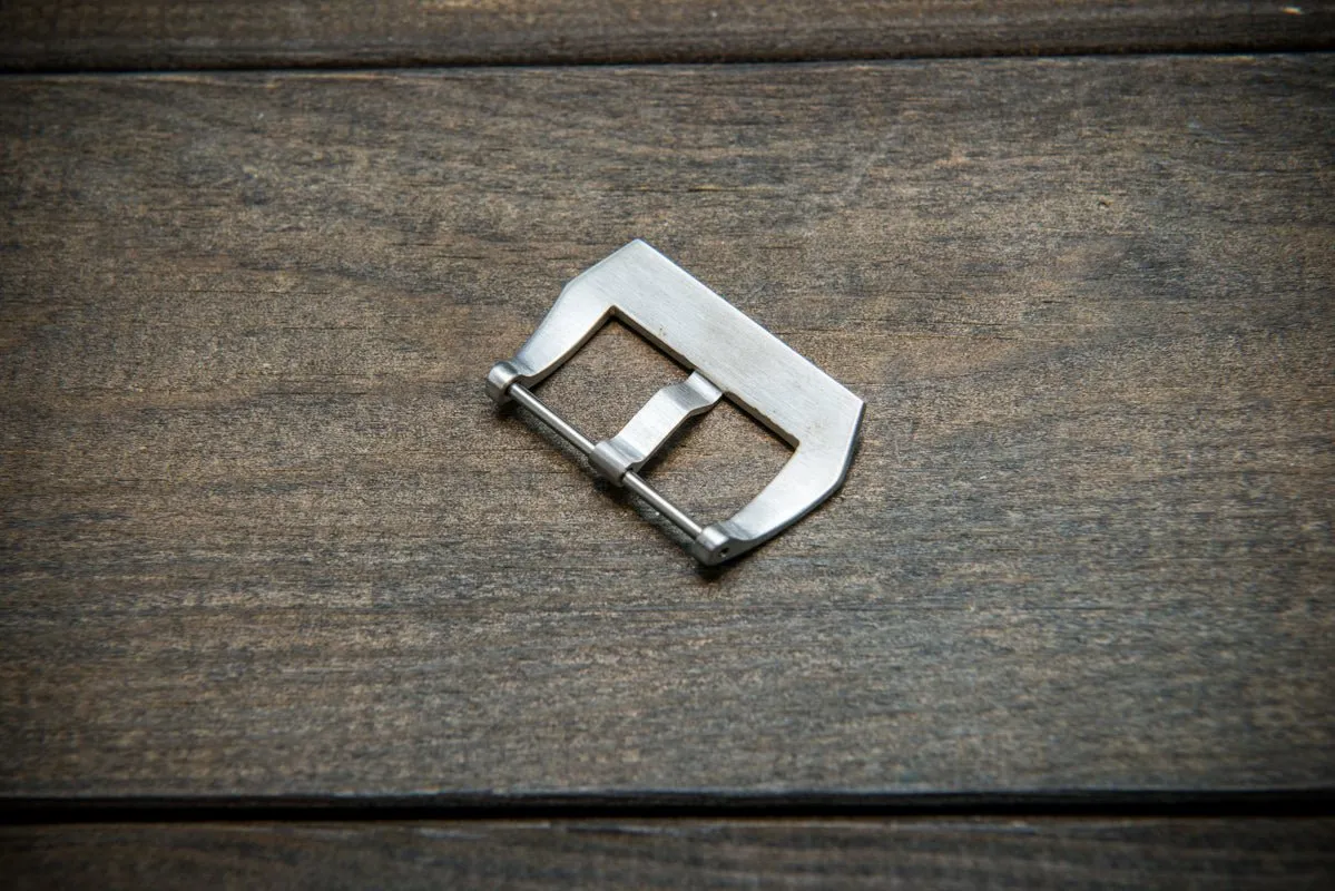 Panerai style stainless steel buckle (silver, matte, black, matte gold) 18 mm, 20 mm,  22 mm, 24 mm, 26 mm