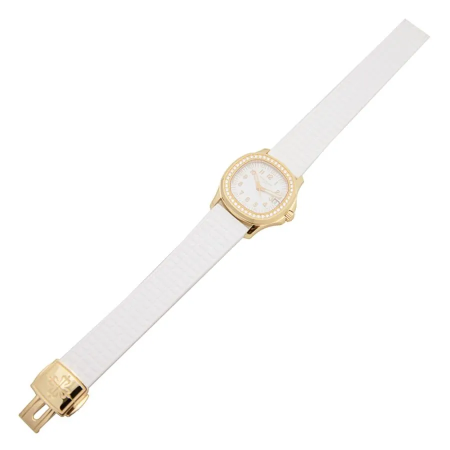 Patek Philippe Aquanaut Luce Automatic Diamond White Dial Ladies Watch 5068R-010