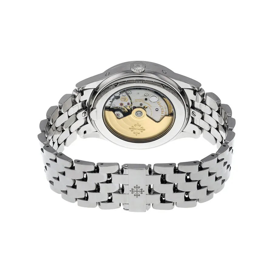 Patek Philippe Complications Silvery Opaline Dial White Gold Men's Watch 5396/1G-010