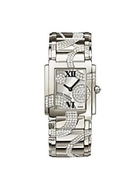Patek Philippe Twenty-4 Mother of Pearl set with Diamonds Dial Ladies Watch 4910-49G