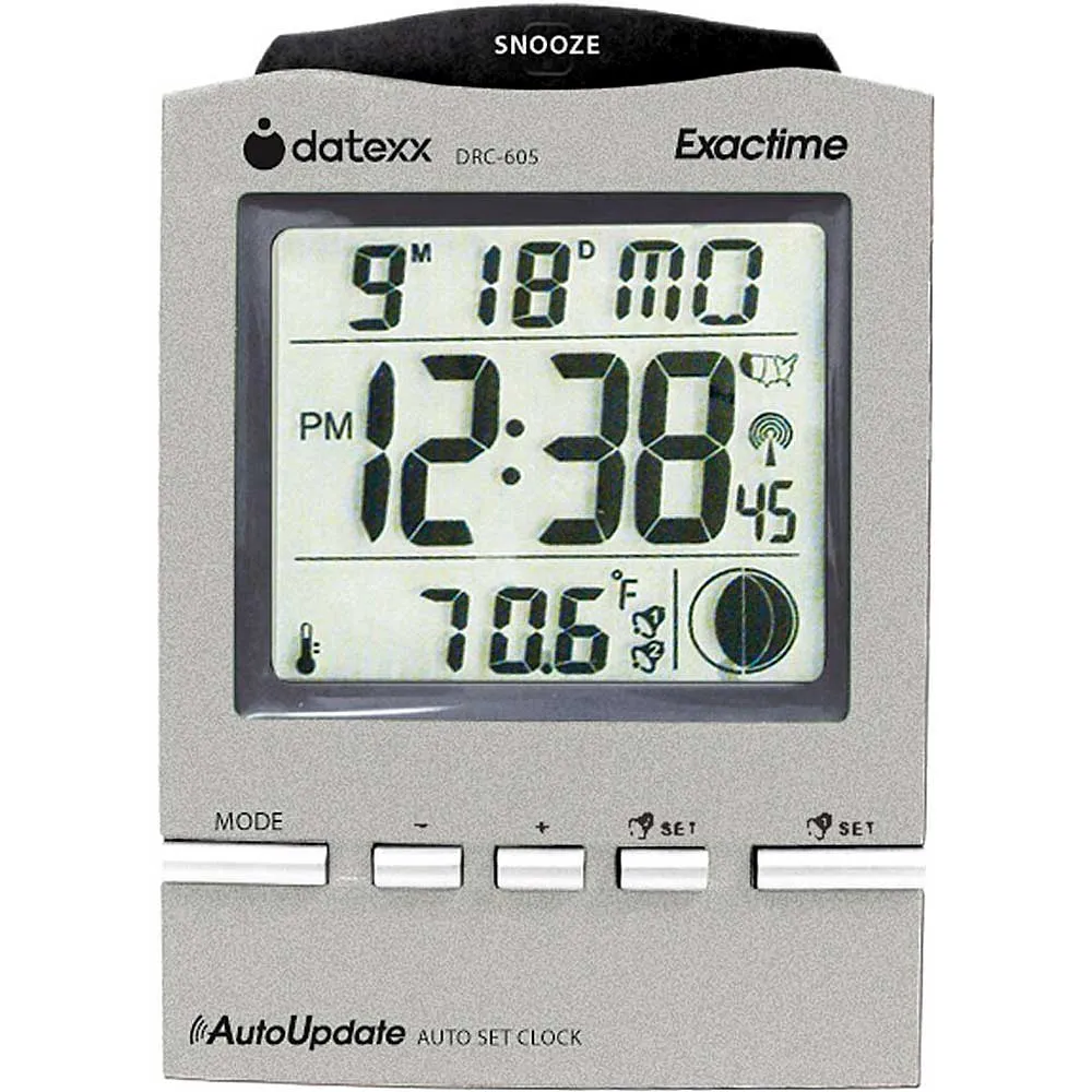 Radio Control Desk Alarm Clock