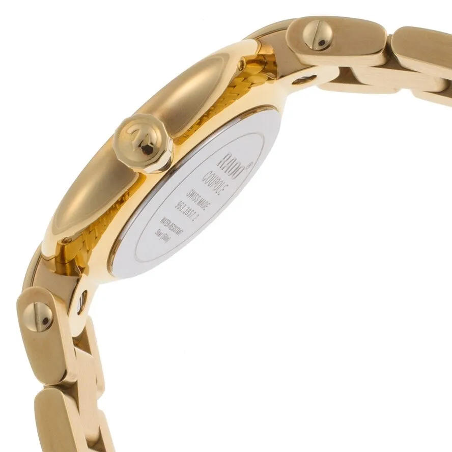 Rado Couple White Mother of Pearl Diamond Dial Ladies Watch R22857923