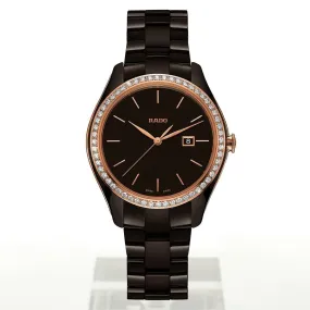Rado HyperChrome Quartz Diamond Brown Dial Ladies Watch R32124302