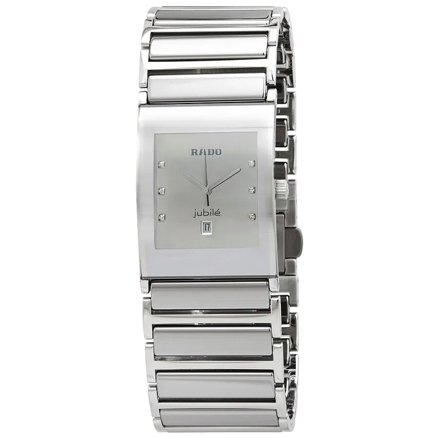 Rado Integral Quartz Diamond Silver Dial Ladies Watch R20745712