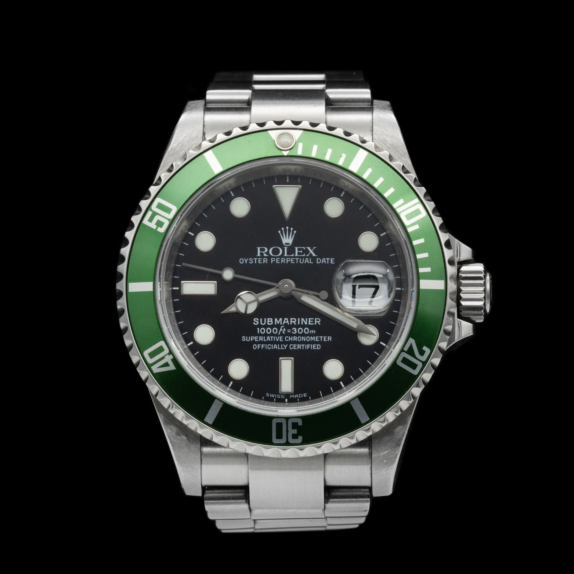 Rolex - 2008 Submariner 'Kermit' 16610LV