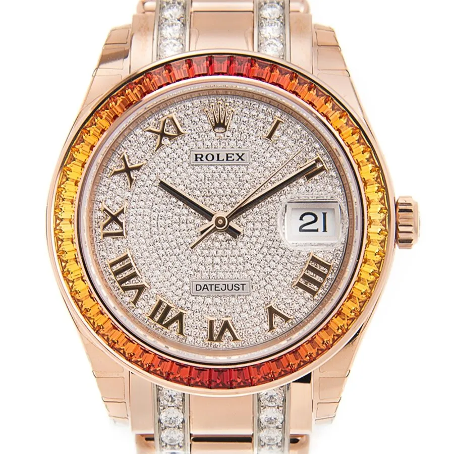 Rolex Automatic Chronometer Diamond Watch 86345SAJOR 80285N