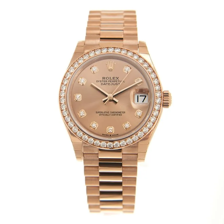 Rolex Datejust 31 Automatic Diamond Ladies Watch 278285rbr-0025