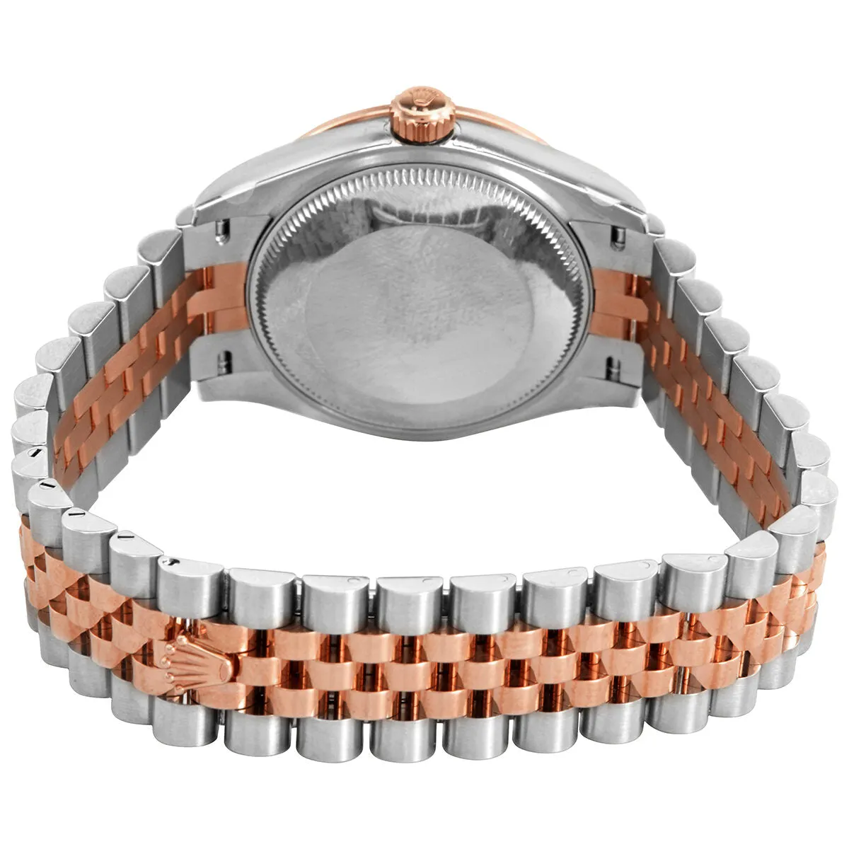 Rolex Datejust 31 White Dial Automatic Ladies Steel and 18kt Everose Gold Jubilee Watch 278381WRJ