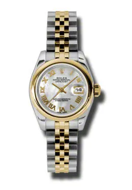 Rolex Datejust Automatic Stainless Steel 18kt Yellow Gold Jubilee Ladies Watch 179163MRJ