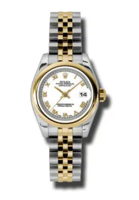 Rolex Datejust Automatic Stainless Steel 18kt Yellow Gold Jubilee Ladies Watch 179163WRJ