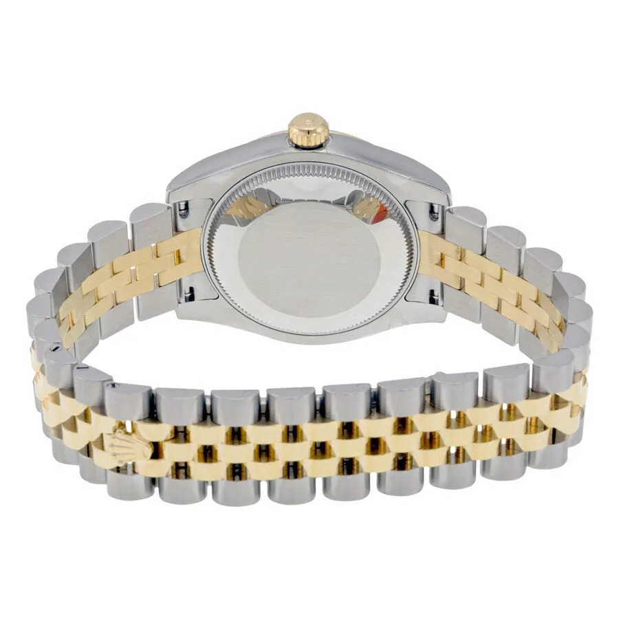 Rolex Datejust Lady 31 Black Dial Stainless Steel and 18K Yellow Gold Jubilee Bracelet Automatic Watch 178273BKDJ